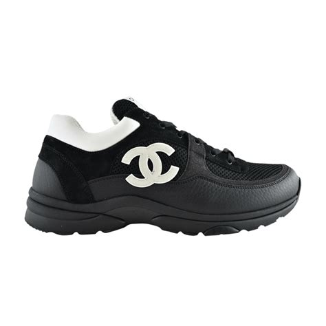 chanel black sneakers 2016|authentic Chanel sneakers.